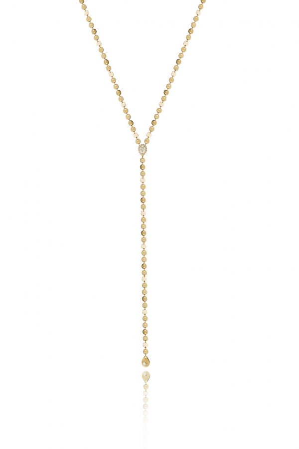 18ct gold White Diamond Lariat necklace