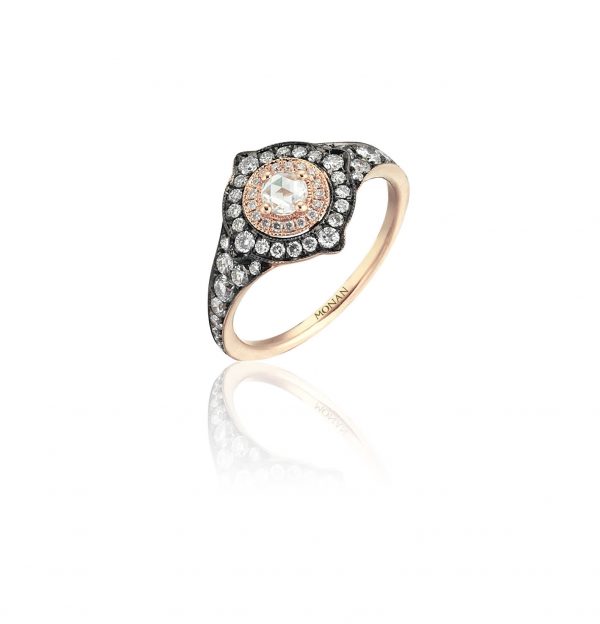 18ct rose gold Once Upon Time princess ring