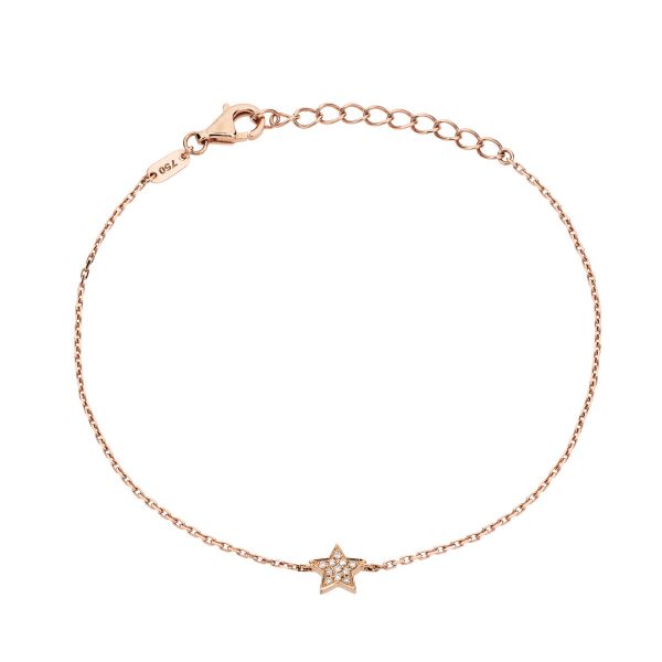 Star Bracelet in Rose Gold